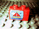 Duplo Utensil TV 1 x 2 1/2 x 1 1/3 with Ship Pattern