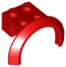 Vehicle, Mudguard 4 x 2 1/2 x 1 2/3 with Arch Round