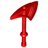 Duplo Utensil Axe / Tomahawk with Tapered Round Handle Top and Solid Handle Bottom