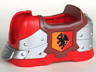 Duplo Animal Accessory Horse Barding with Dragon Pattern