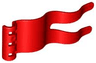 Duplo Flag Wavy 2 x 5