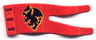 Duplo Flag Wavy 2 x 5 with Black Dragon Pattern