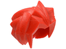 Minifigure, Hair Angular Swept Back - Flexible Rubber