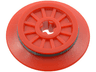 Train Wheel RC, Spoked with Technic Axle Hole and Rubber Friction Band