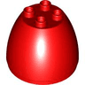 Duplo Dome / Egg Top 4 x 4 x 2 1/2