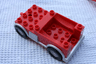 Duplo Truck Chassis with Silver Trim (Packer)