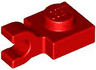 Plate, Modified 1 x 1 with U Clip (Horizontal Grip)