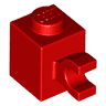 Brick, Modified 1 x 1 with Clip (Horizontal Grip)