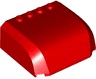 Windscreen 5 x 6 x 2 Curved Top Canopy with 4 Studs