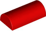 Slope, Curved 2 x 4 Double with Groove