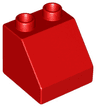 Duplo, Brick 2 x 2 x 1 1/2 Slope 45