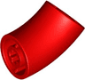 Brick, Round 2 x 2 D. 45 degrees Elbow (25.5mm Standing Height)