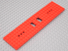Train Base 6 x 24 with 3 Round Holes Each End