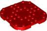 Plate, Modified 8 x 8 with Rounded Corners and 4 Feet