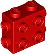 Brick, Modified 1 x 2 x 1 2/3 with Studs on Side and Ends