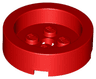 Brick, Round 4 x 4 with Recessed Center and Hole