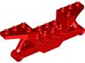 Vehicle, Base 2 x 10 with 4 Pin Holes (Quad Bike Half)