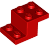 Bracket 3 x 2 x 1 1/3 with Bottom Stud Holder