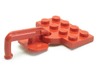 Plate, Modified 2 x 4 with Train Coupler Open with Hook