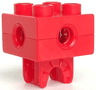 Duplo, Toolo Brick 2 x 2 with Holes and Clip