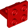 Bracket 1 x 2 - 2 x 2 Centered, Inverted