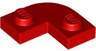 Plate, Round Corner 2 x 2 with 1 x 1 Cutout