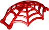Minifigure, Weapon Spider Web, Large Hemisphere Shape with Bar Handle and Clips