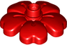 Duplo, Plant Flower 3 x 3 with 5 Leaves and Top Stud