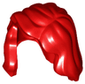 Minifigure, Hair Female Mid-Length with Part over Right Shoulder