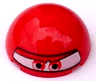 Cylinder Hemisphere 4 x 4 with Eyes and F1 Helmet Pattern (Cars Francesco)