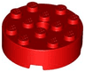 Brick, Round 4 x 4 with Hole