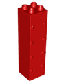 Duplo Wall 2 x 2 x 6 with Drawer Slots and 8 Hinges