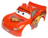 Duplo Car Body 2 Top Studs and Spoiler with Cars Lightning McQueen Piston Cup Pattern