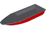 Boat, Hull Unitary 28 x 8 with Dark Bluish Gray Top (92710 / 92711)