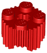 Brick, Round 2 x 2 with Axle Hole and Grille / Fluted Profile