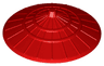 Minifigure, Headgear Hat, Conical Asian