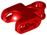 Technic, Axle Connector 2 x 3 with Ball Joint Socket - Closed Sides, Straight Forks with Open Axle Holes