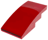 Slope, Curved 4 x 2 with Black Line Pattern