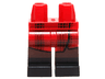 Hips and Legs with Plaid Miniskirt, Dark Brown Tights and Black Boots Pattern