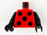 Torso with 5 Black Circles Pattern / Black Arms / Black Hands