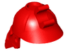Minifigure, Headgear Helmet Ninja / Samurai with Clip and Long Visor