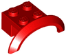 Vehicle, Mudguard 4 x 2 1/2 x 1 with Arch Round