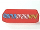 Vehicle, Spoiler with Bar Handle with 'WORLD GRAND PRIX' Pattern