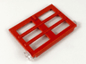 Door 1 x 4 x 5 Right with 6 Panes with Fixed Trans-Clear Glass