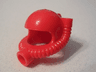 Minifigure, Headgear Helmet Space / Town with Breathing Hose