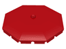 Fabuland Umbrella Top with Squared Bottom Flaps