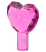 Rock 1 x 1 Jewel Heart Shaped
