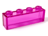 Brick 1 x 4 without Bottom Tubes
