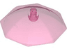 Minifigure, Utensil Umbrella Top with No Bottom Flaps, 6 x 6 with Top Stud
