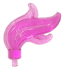 Minifigure, Plume Feather Triple Compact / Flame / Water with Small Pin